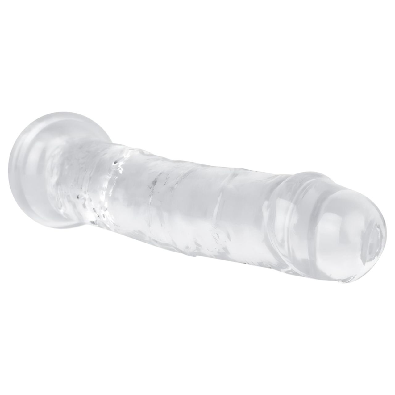 EasyToys - zselés dildó - 16 cm (átlátszó)