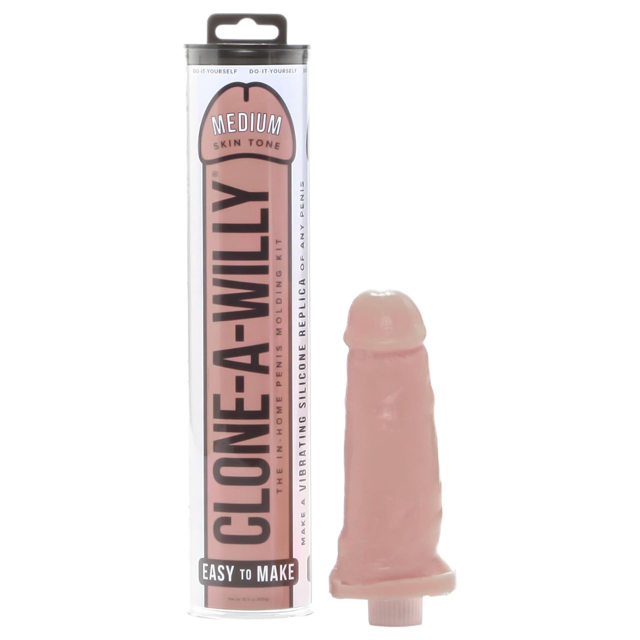 Clone-a-Willy - péniszmásoló szett vibrátorral (sötét natúr) Clone-a-Willy - péniszmásoló szett vibrátorral (sötét natúr)