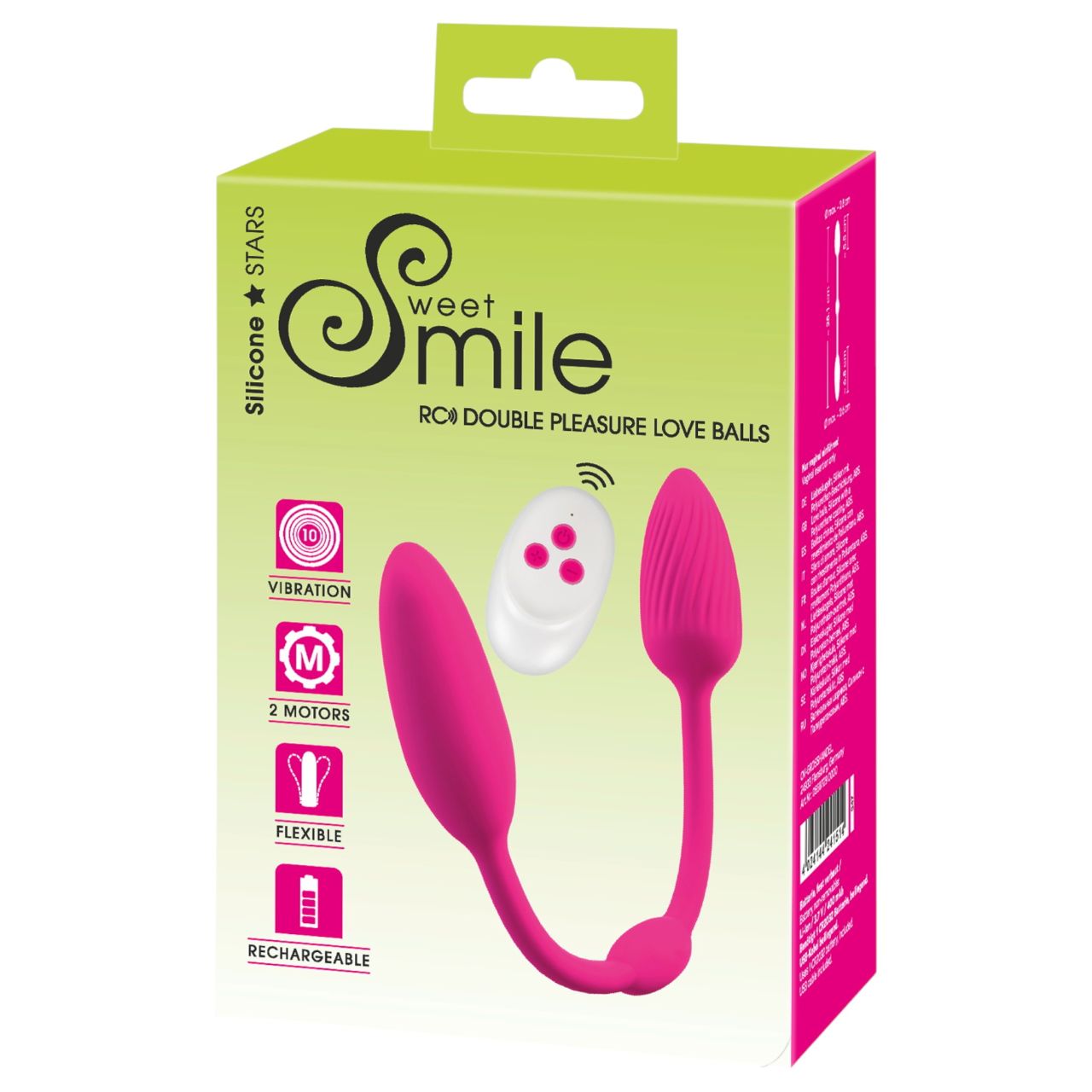 Sweet Smile - RC Dupla Gésagolyó (pink) Sweet Smile - RC Dupla Gésagolyó (pink)