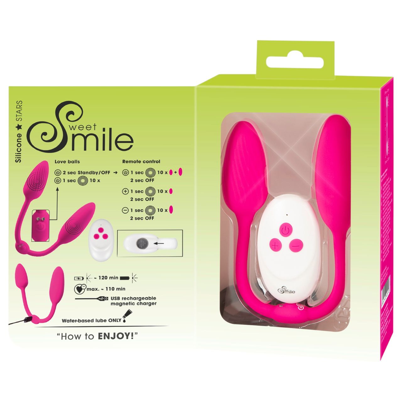 Sweet Smile - RC Dupla Gésagolyó (pink) Sweet Smile - RC Dupla Gésagolyó (pink)