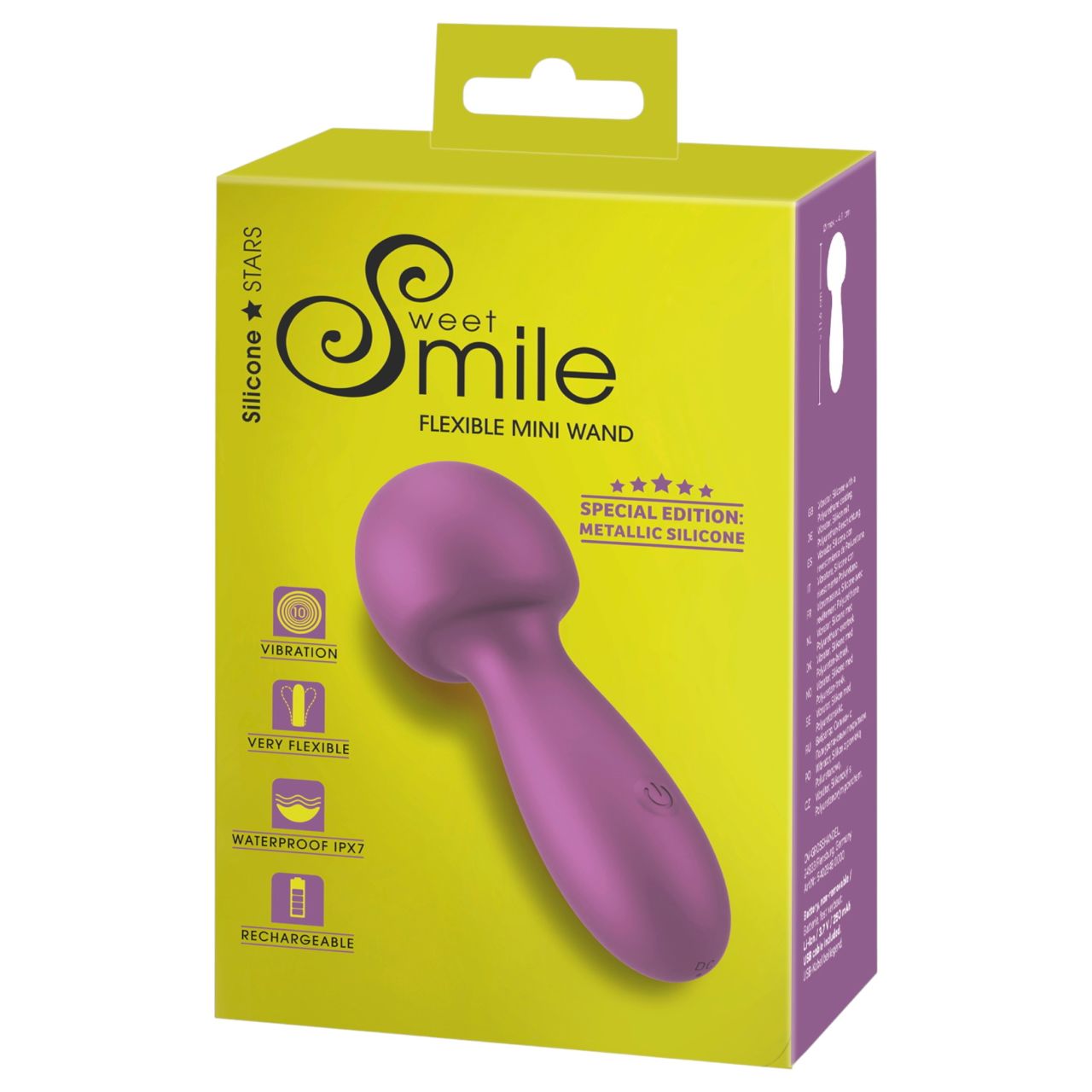 Sweet Smile - Flexible Mini Wand (pink) Sweet Smile - Flexible Mini Wand (pink)