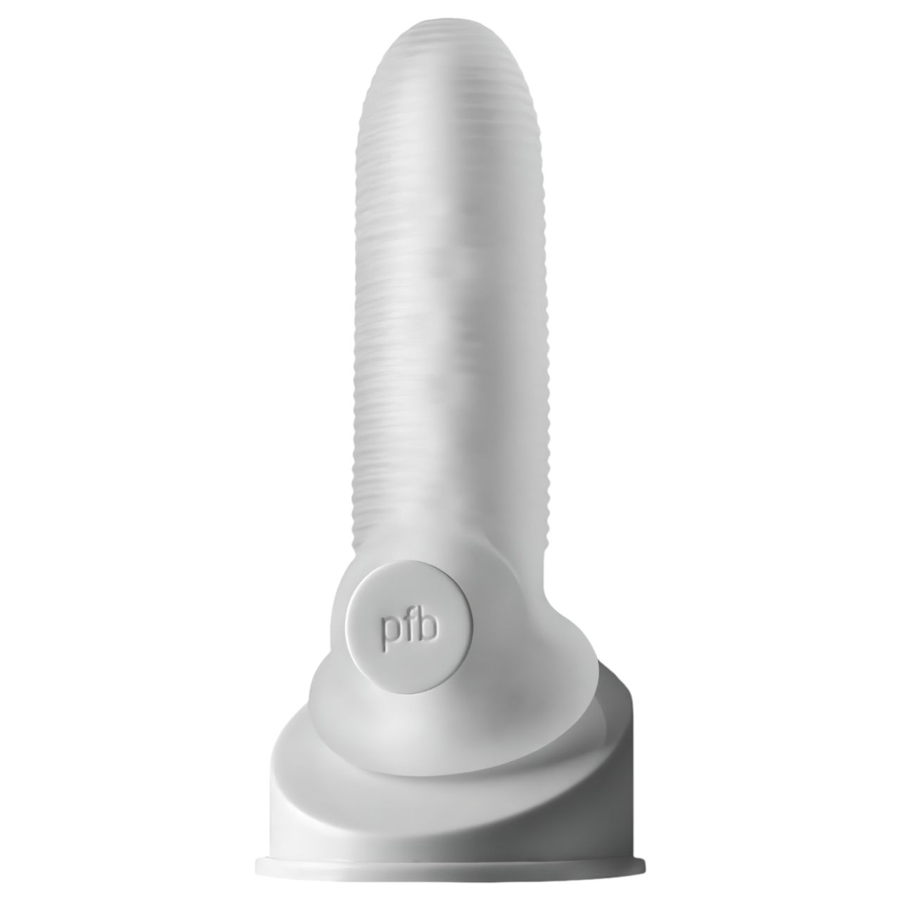 Perfect Fit - Fat Boy Micro Ribbed - péniszköpeny (15 cm, fehér) Perfect Fit - Fat Boy Micro Ribbed - péniszköpeny (15 cm, fehér)