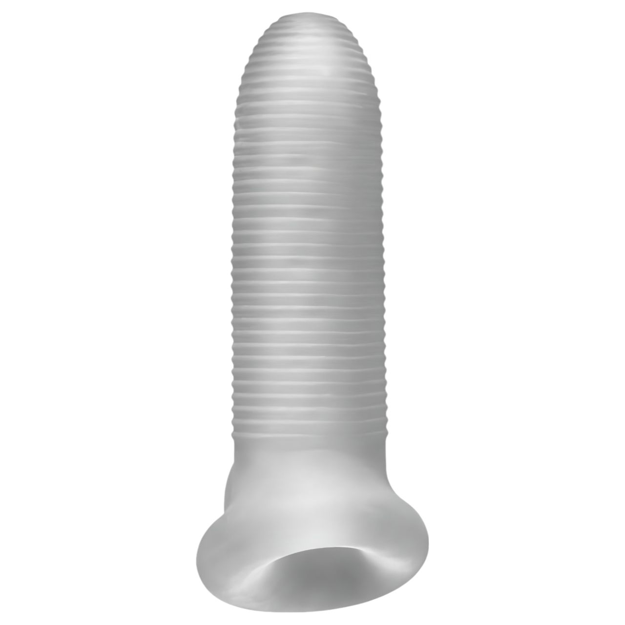 Perfect Fit - Fat Boy Micro Ribbed - péniszköpeny (15 cm, fehér) Perfect Fit - Fat Boy Micro Ribbed - péniszköpeny (15 cm, fehér)