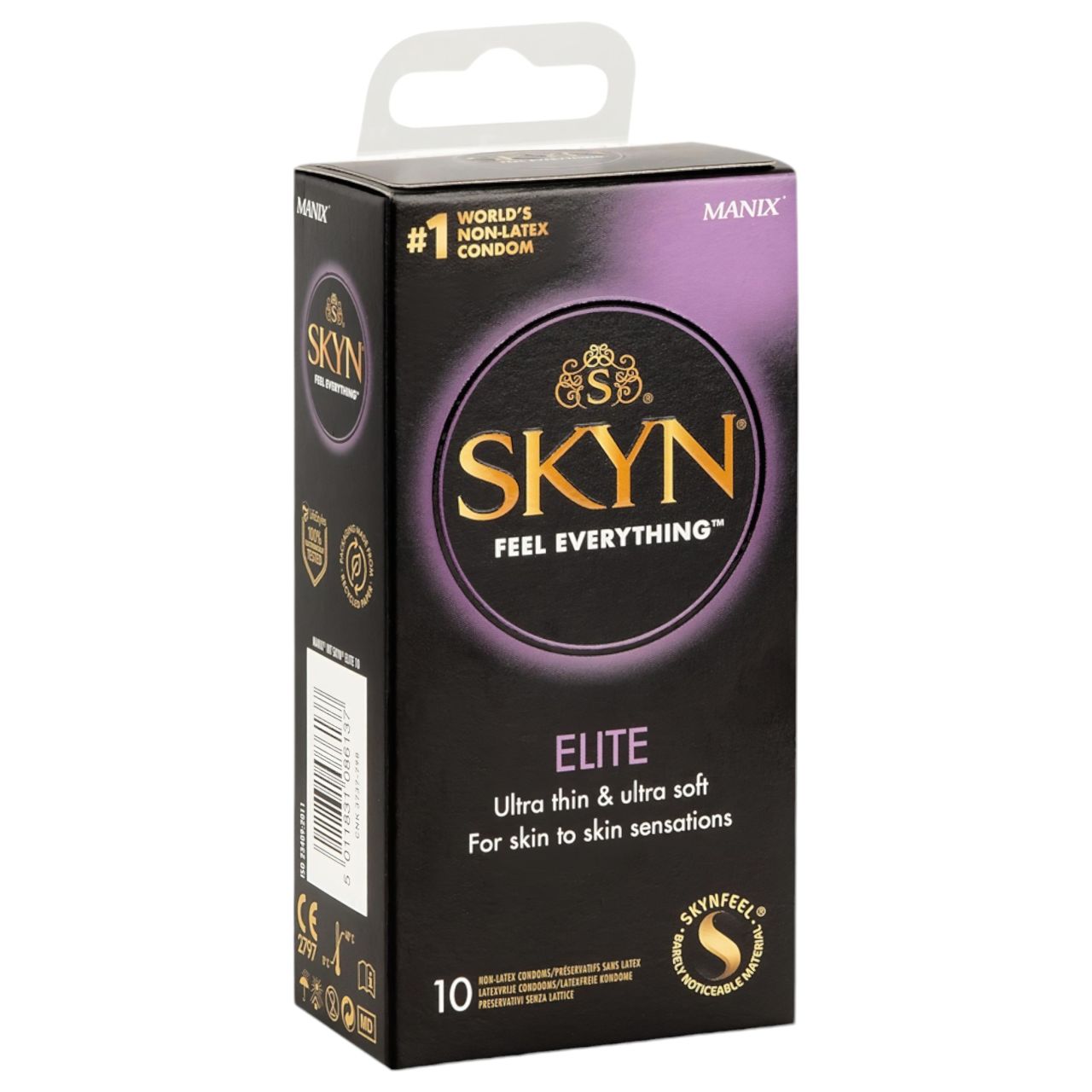 Manix SKYN Elite - ultra vékony latexmentes óvszer (10 db) Manix SKYN Elite - ultra vékony latexmentes óvszer (10 db)