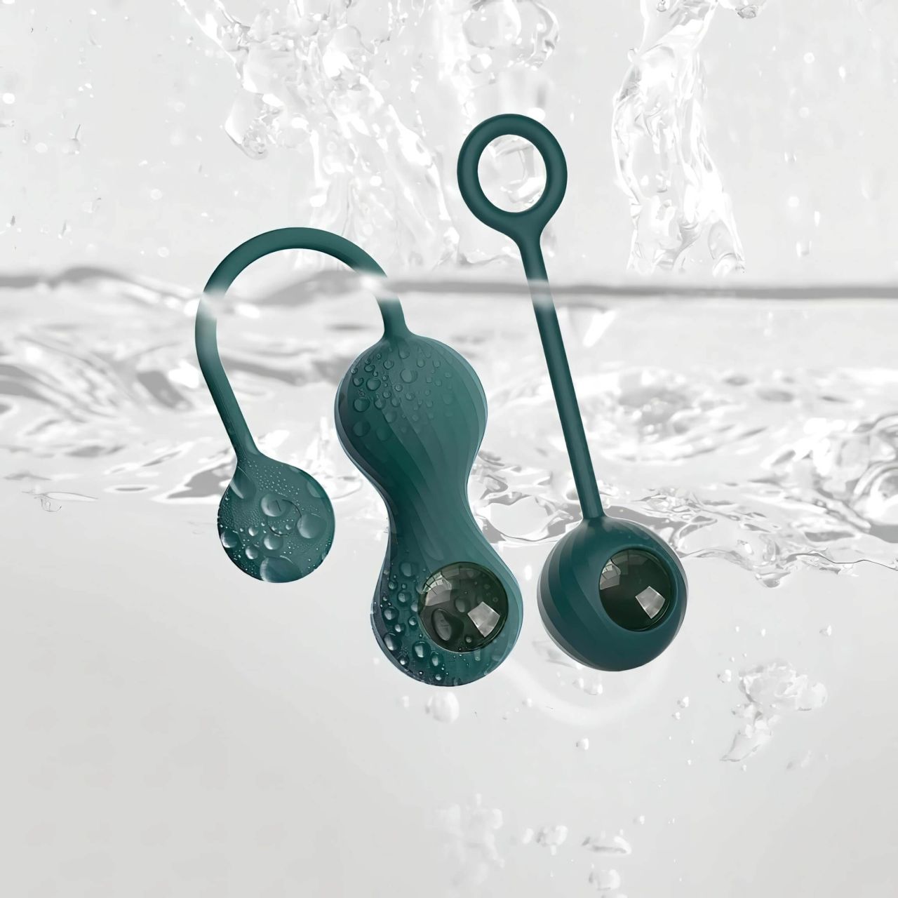 Magic Motion Crystal Duo - okos kegel golyó szett - (zöld) Magic Motion Crystal Duo - okos kegel golyó szett - (zöld)