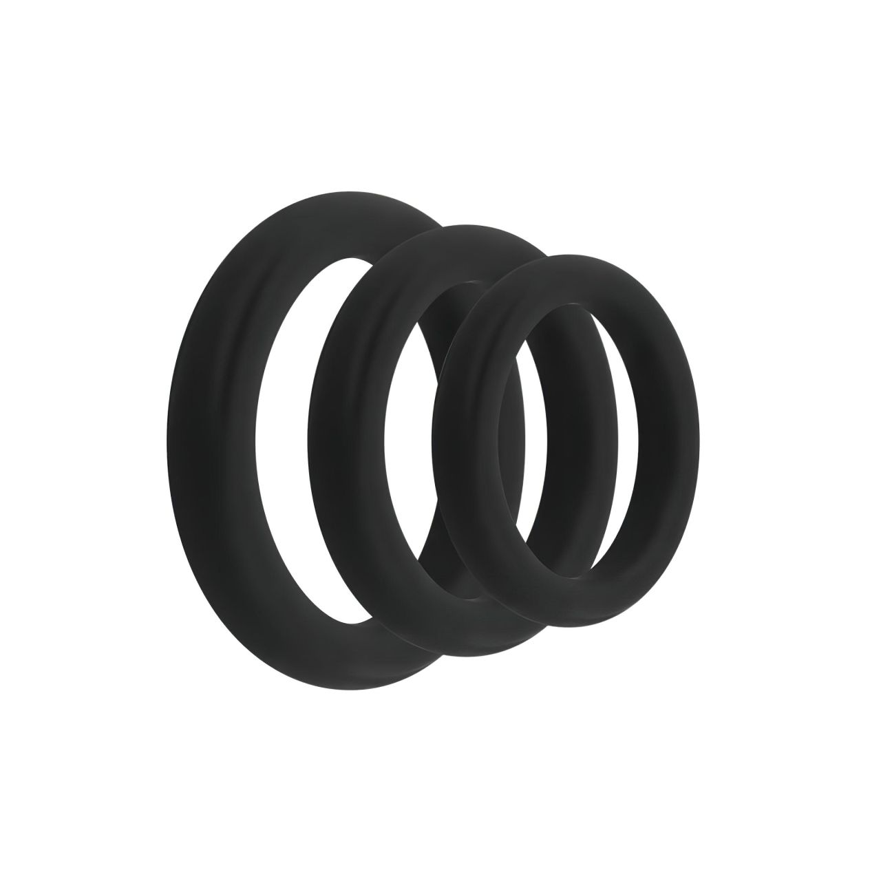 EasyToys Explore Ring - péniszgyűrű szett - 3 részes (fekete) EasyToys Explore Ring - péniszgyűrű szett - 3 részes (fekete)