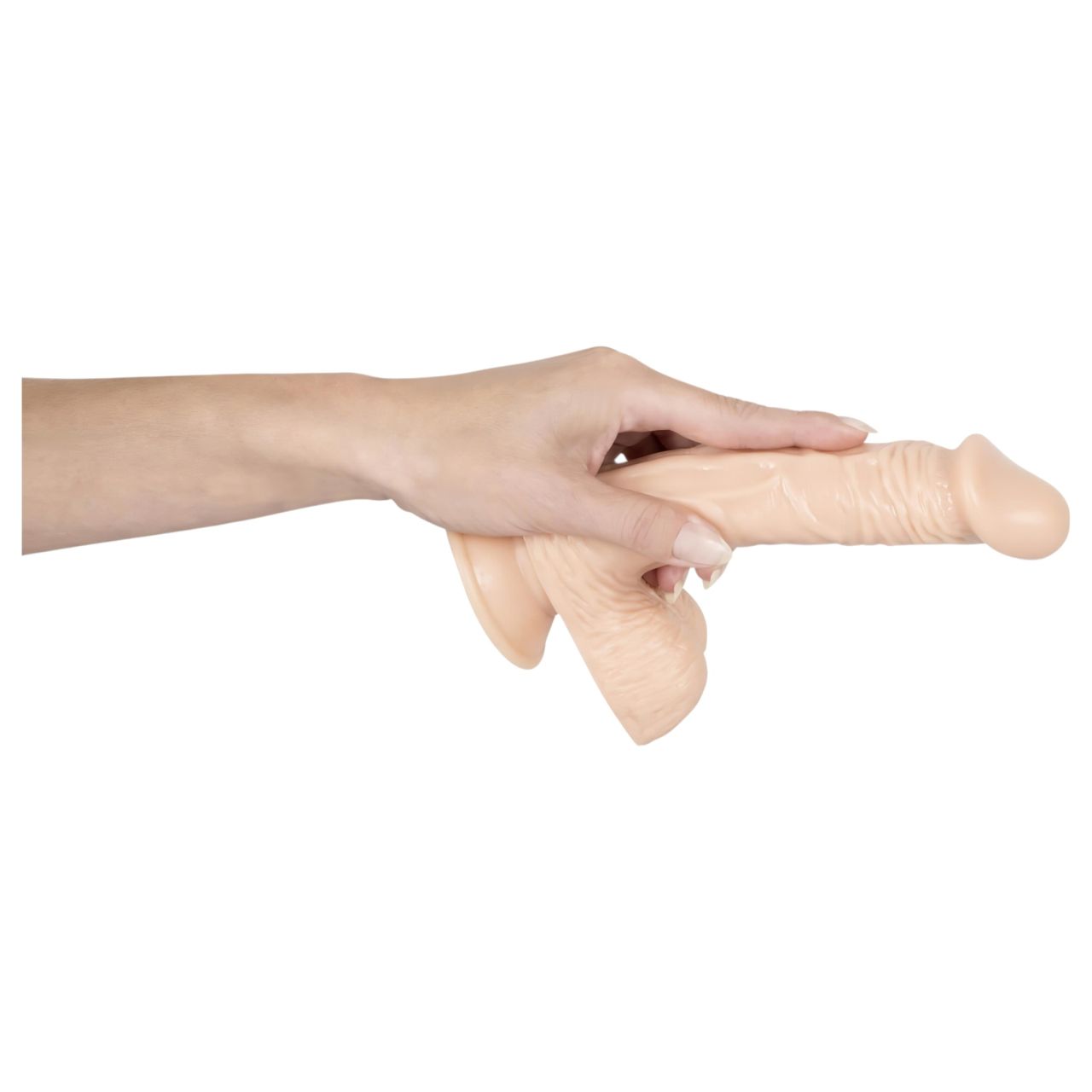 You2Toys - Európai szerető - herés dildó - közepes (natúr) You2Toys - Európai szerető - herés dildó - közepes (natúr)