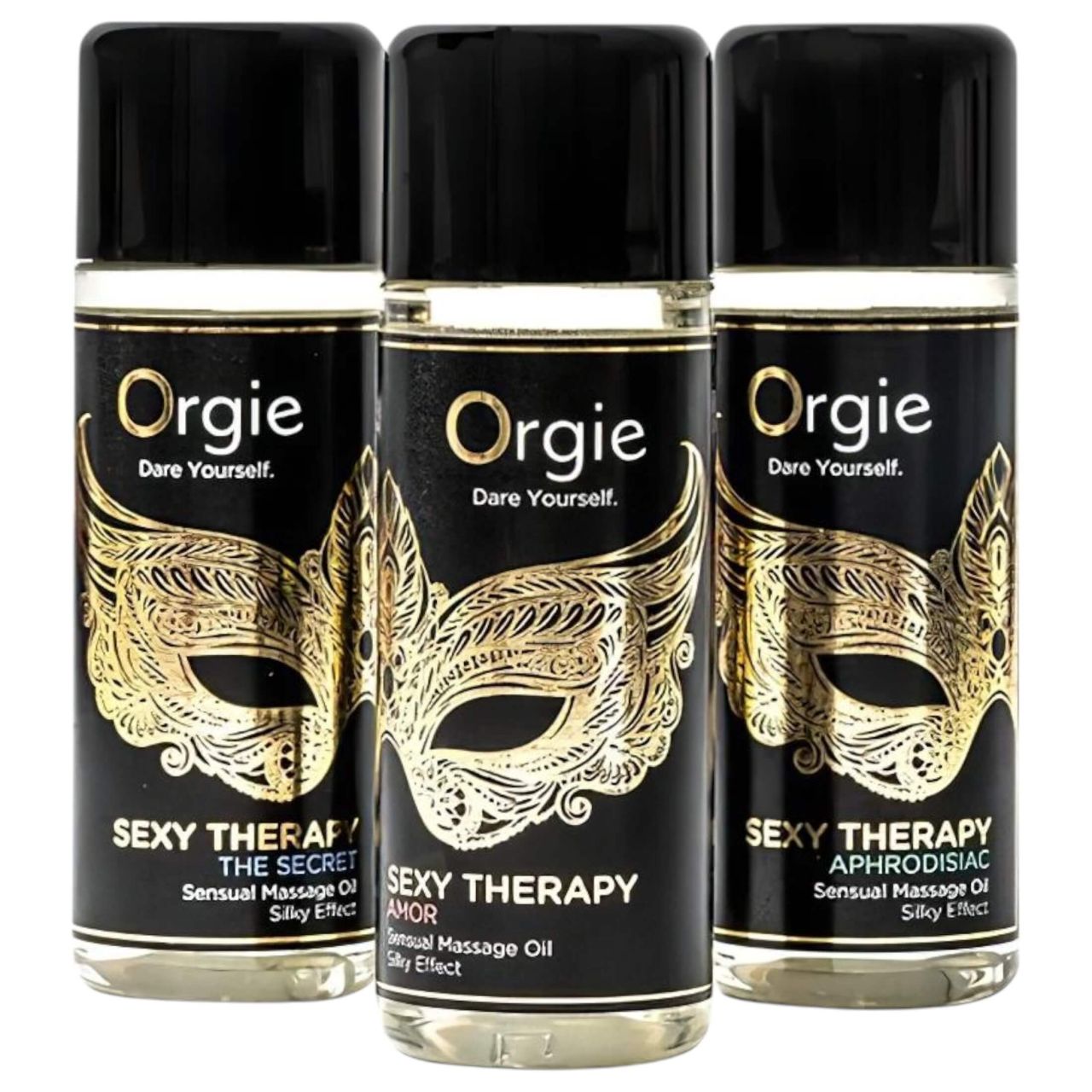 Orgie Sexy Therapy - érzéki masszázsolaj szett (3x30 ml) Orgie Sexy Therapy - érzéki masszázsolaj szett (3x30 ml)