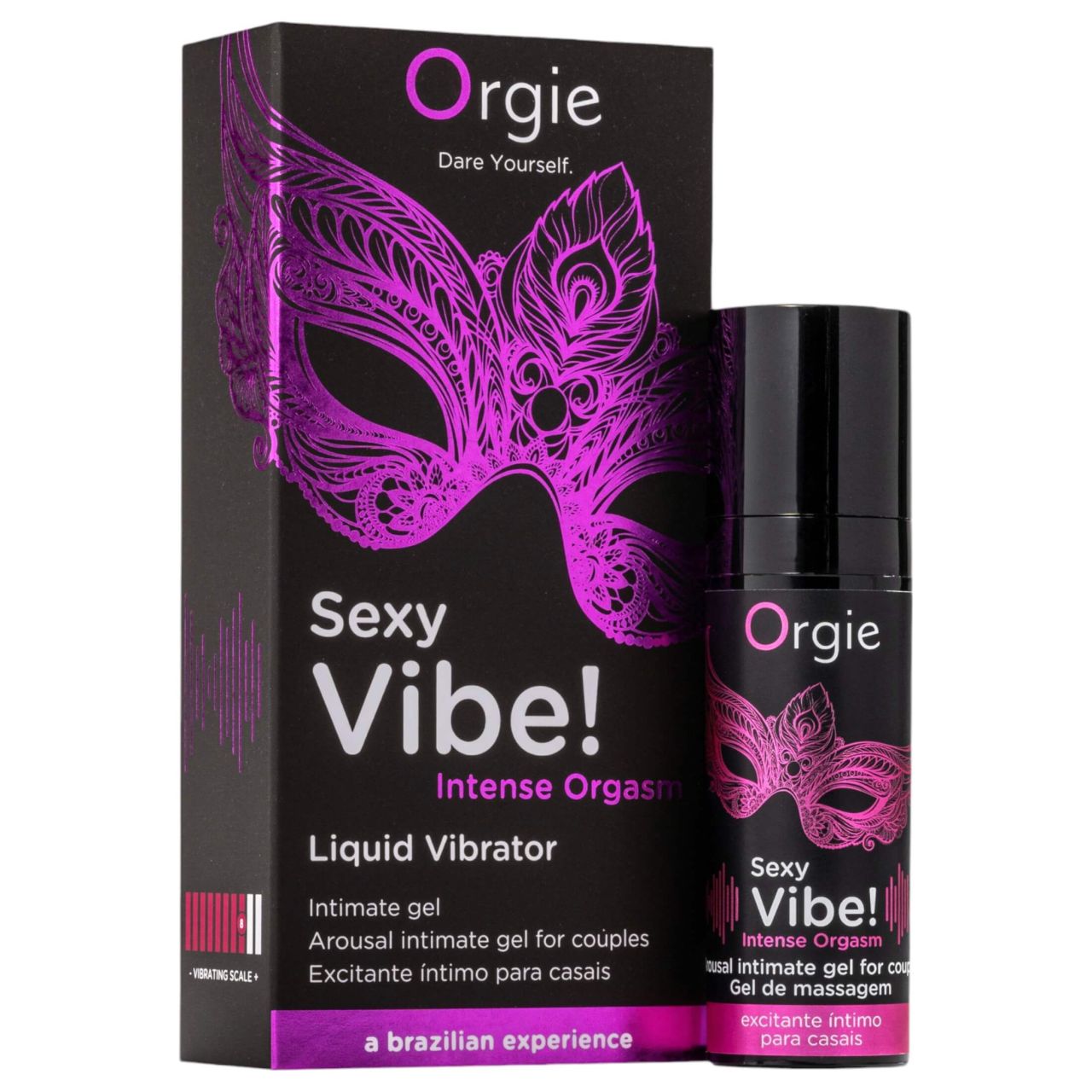 Orgie Sexy Vibe Orgasm - unisex folyékony vibrátor (15 ml) Orgie Sexy Vibe Orgasm - unisex folyékony vibrátor (15 ml)