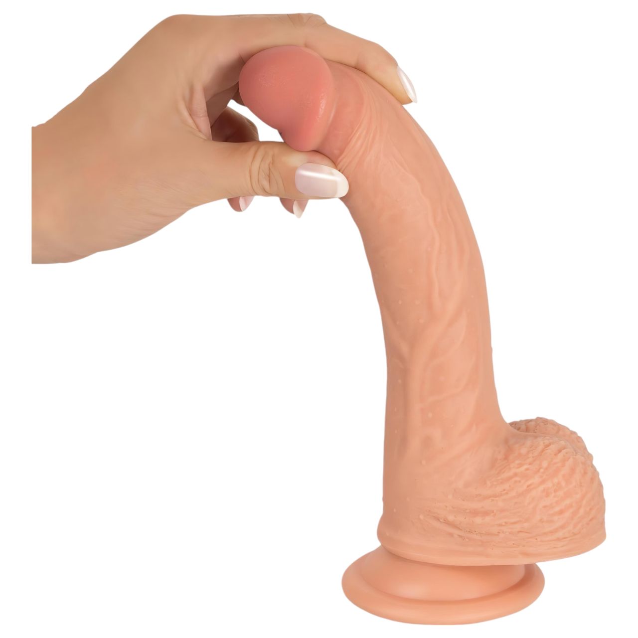 realistixxx - tapadókorongos élethű dildó (22 cm, testszínű) realistixxx - tapadókorongos élethű dildó (22 cm, testszínű)