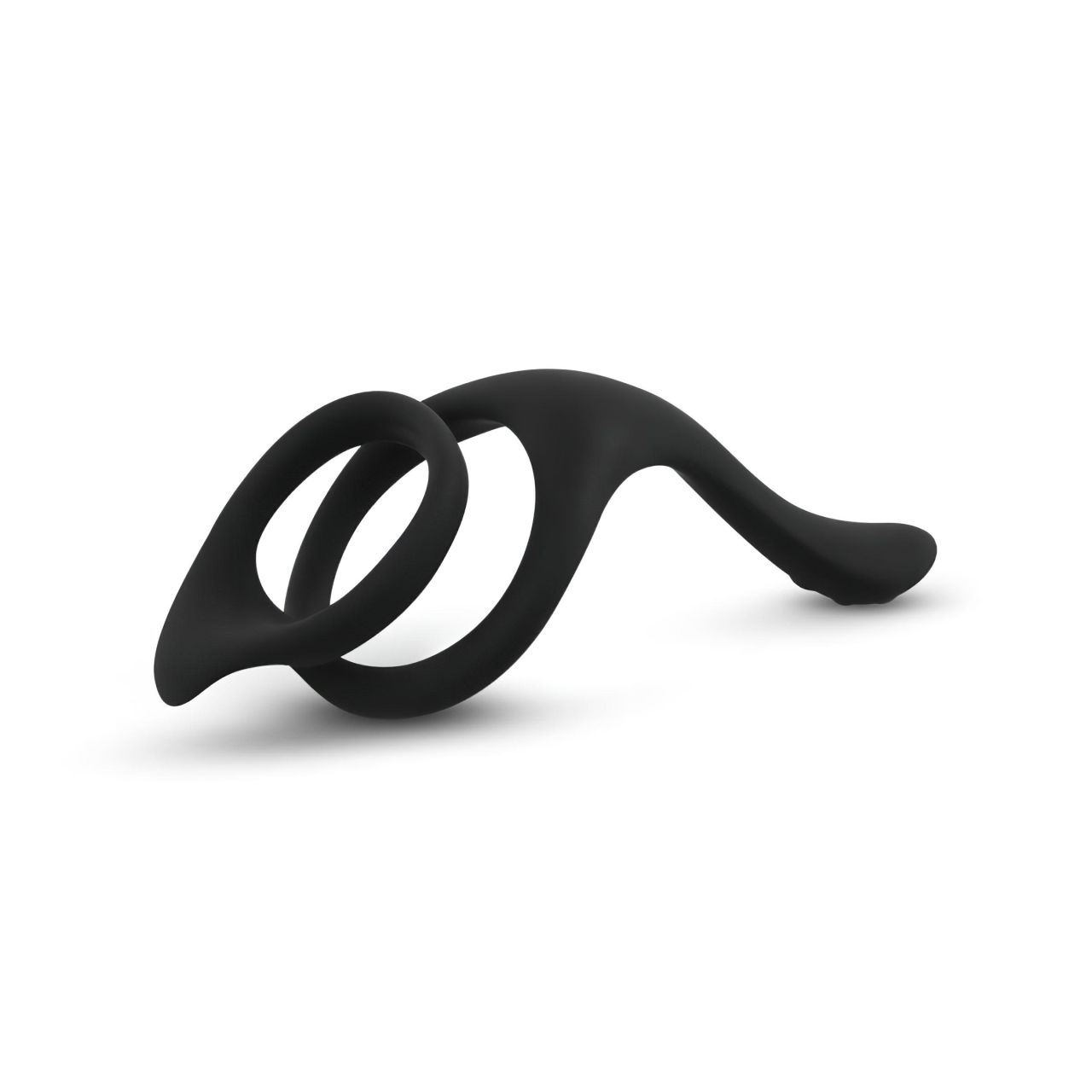 EasyToys Pleasure Ring - rugalmas pénisz- és heregyűrű (fekete) EasyToys Pleasure Ring - rugalmas pénisz- és heregyűrű (fekete)