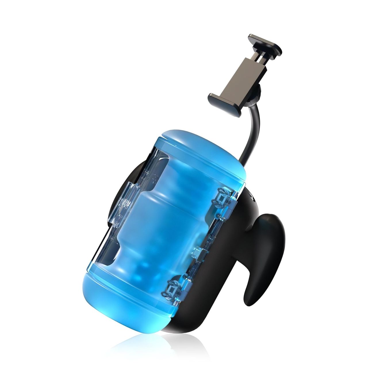 BLOWCAST Wingman Pro - automatikus maszturbátor (kék-fekete) BLOWCAST Wingman Pro - automatikus maszturbátor (kék-fekete)