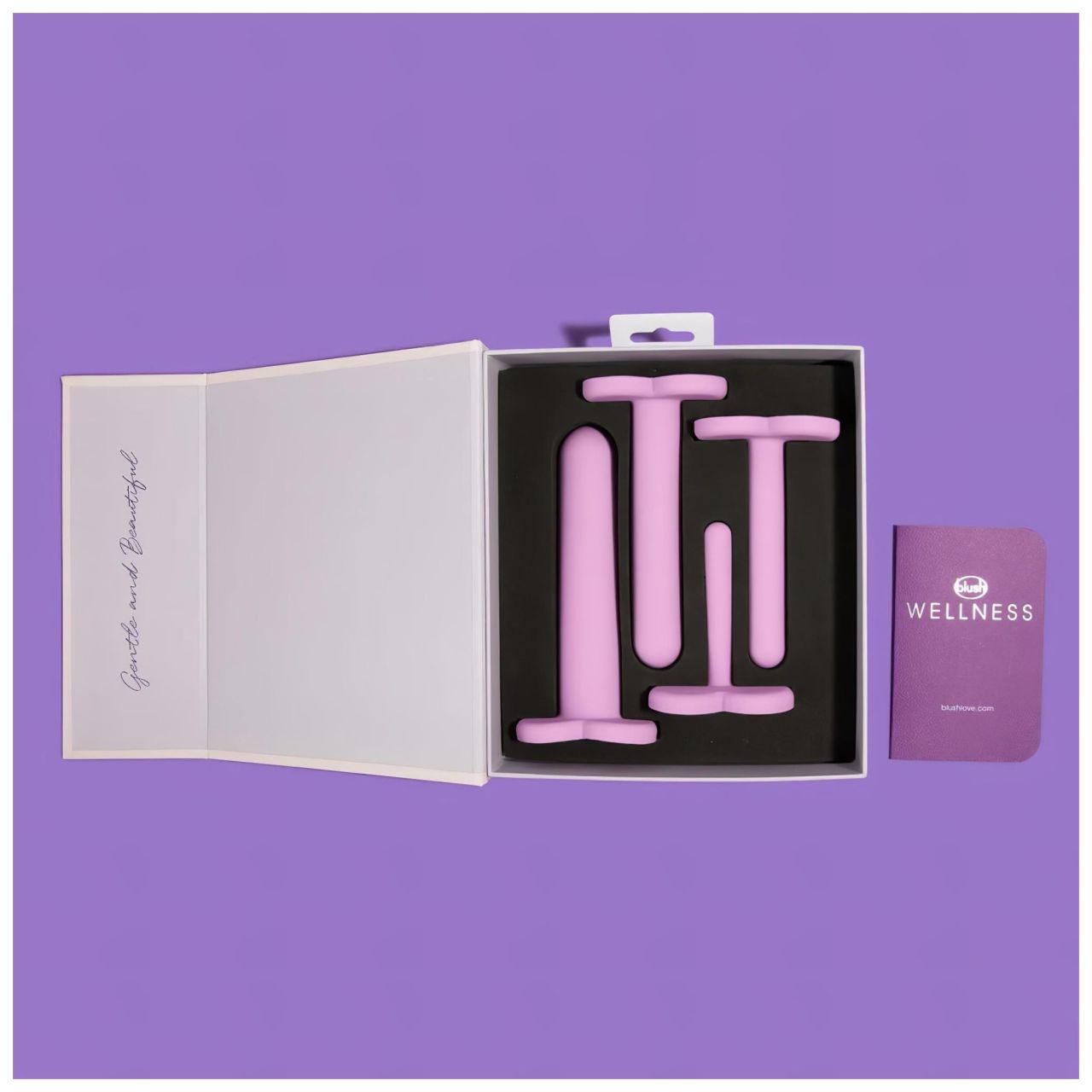 Blush Wellness - hüvely tágító szett (lila) Blush Wellness - hüvely tágító szett (lila)