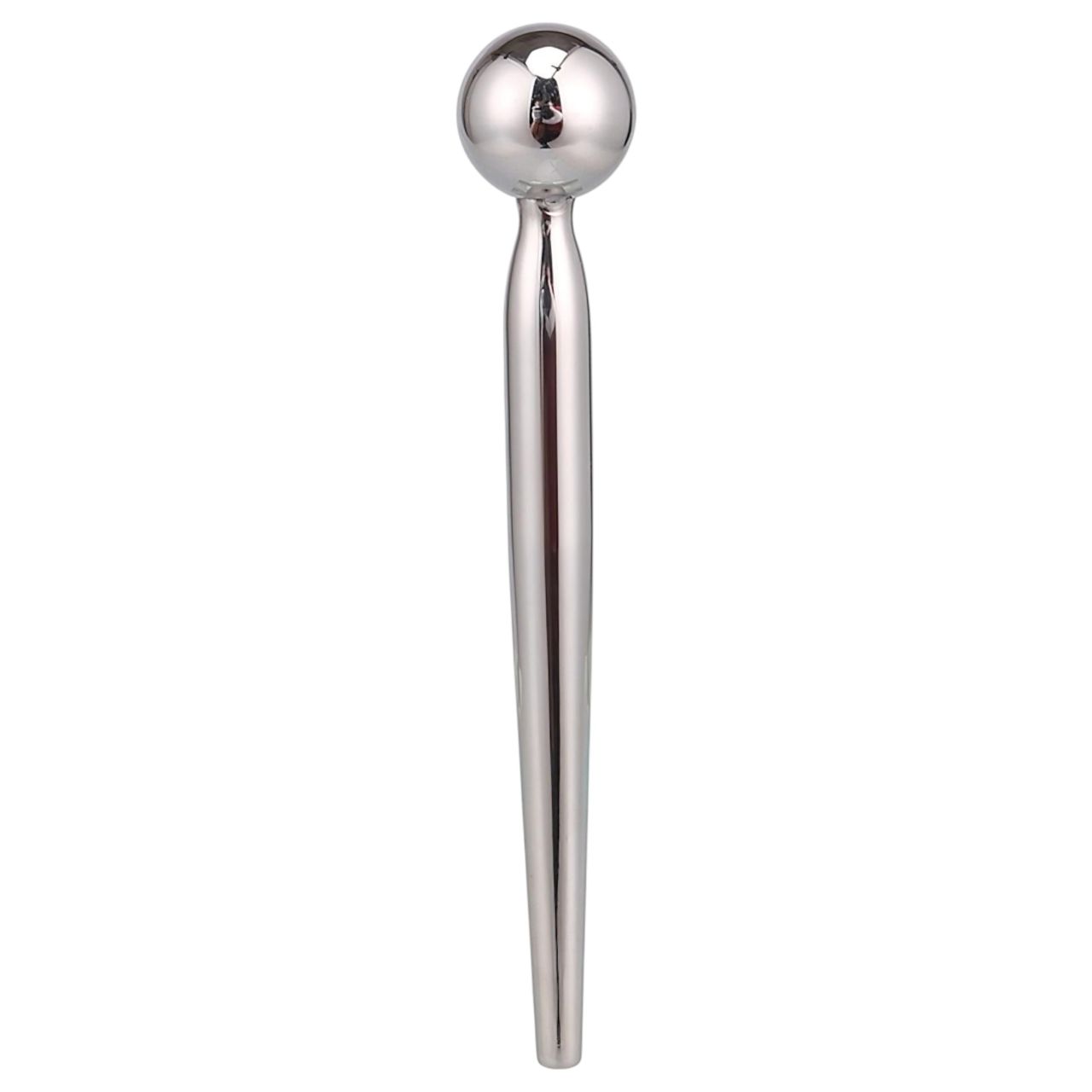 FukR - fém, gömbös dilátor - 8 cm (ezüst)