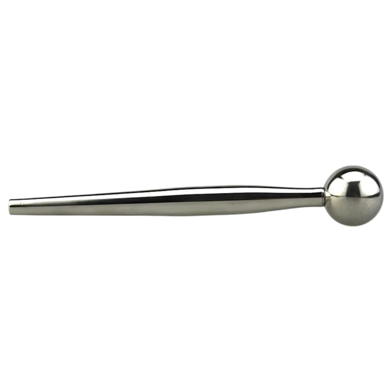 FukR - fém, gömbös dilátor - 8 cm (ezüst)