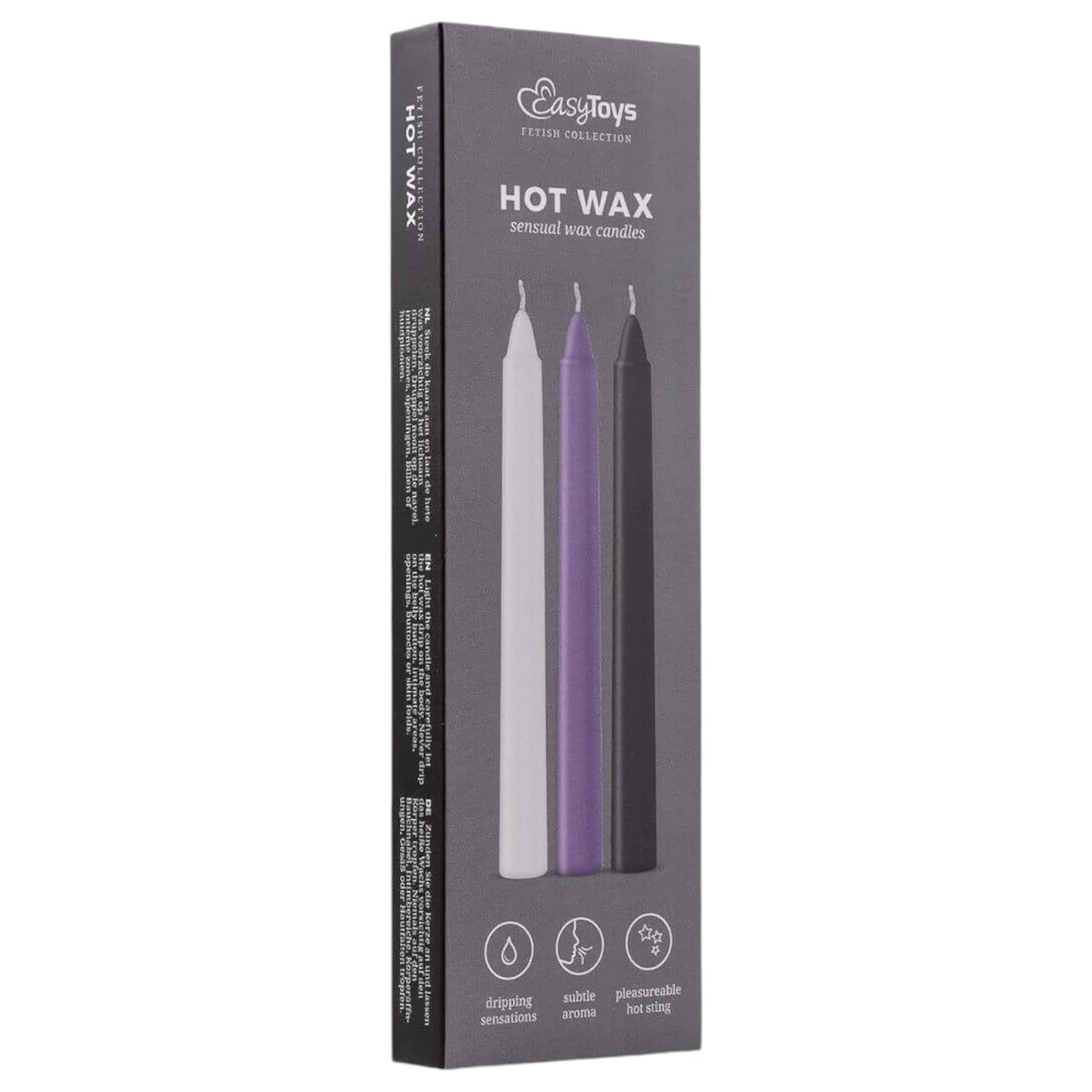 Sensual Hot Wax - BDSM testgyertya szett (3 db) Sensual Hot Wax - BDSM testgyertya szett (3 db)