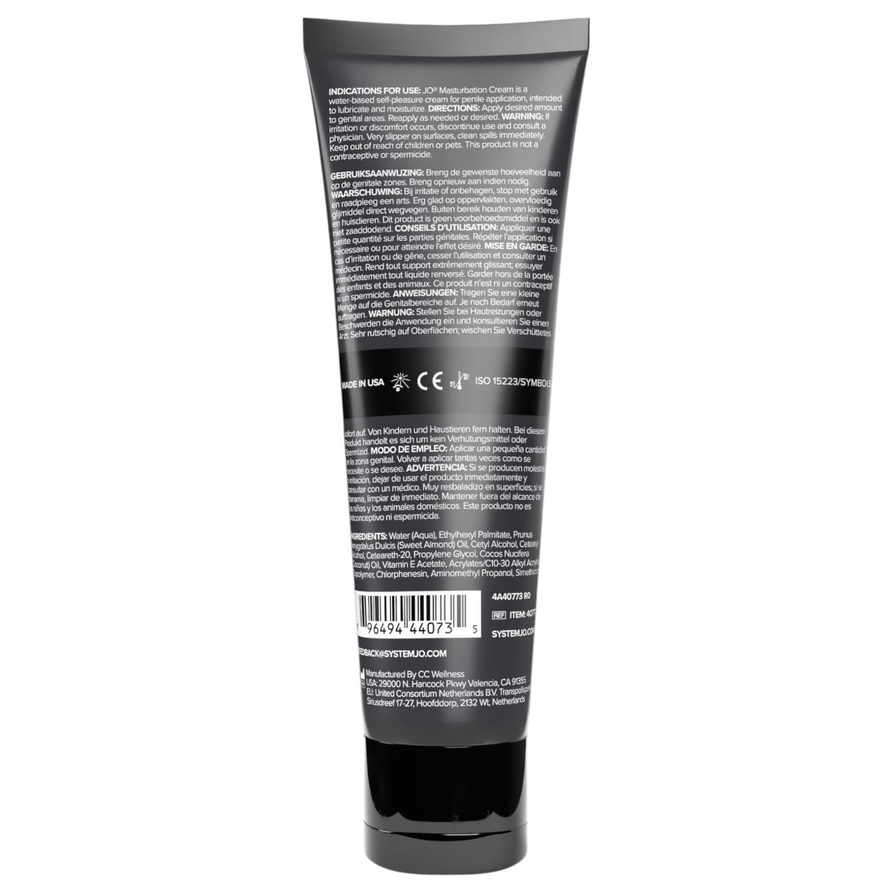System JO - illatmentes maszturbációs krém (120 ml) System JO - illatmentes maszturbációs krém (120 ml)