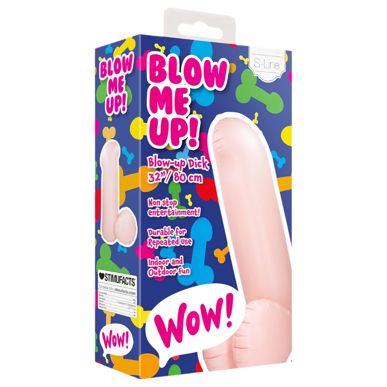 S-Line - Blow Me Up - felfújható fütyi lufi (80 cm) S-Line - Blow Me Up - felfújható fütyi lufi (80 cm)