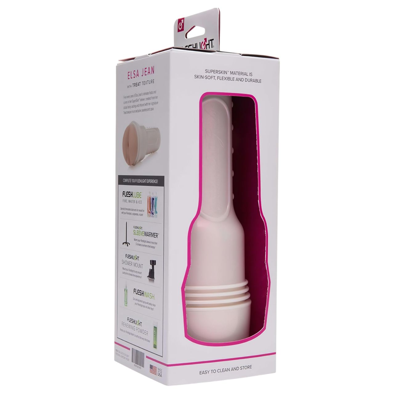 Fleshlight Elsa Jean Treat - élethű műpopsi (natúr) Fleshlight Elsa Jean Treat - élethű műpopsi (natúr)