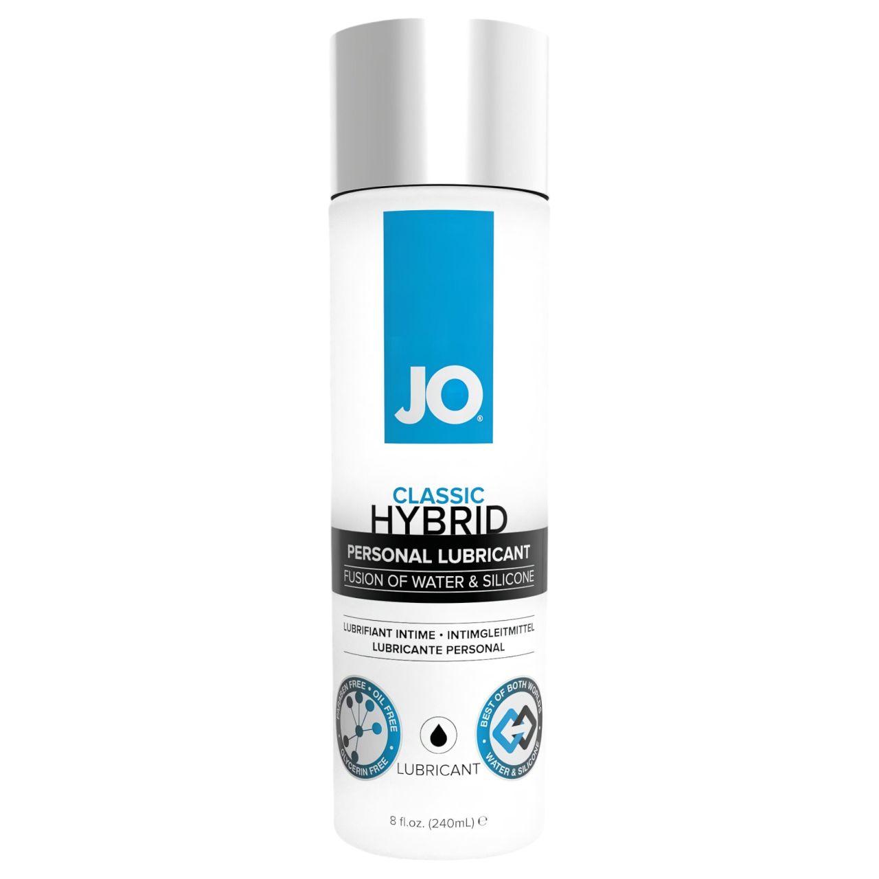 System JO Classic Hybrid - vegyesbázisú síkosító (240 ml) System JO Classic Hybrid - vegyesbázisú síkosító (240 ml)