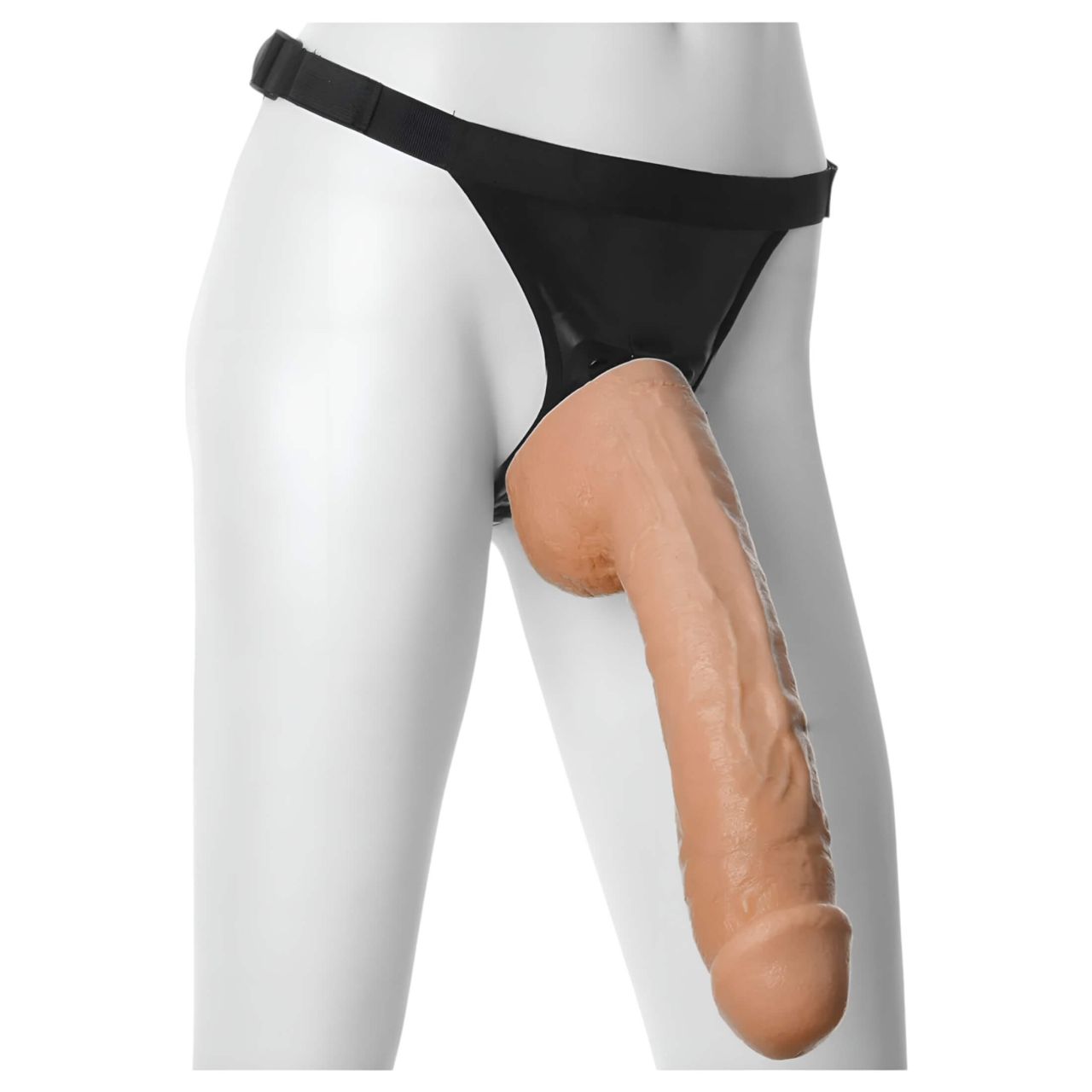 Doc Johnson Vac-U-Lock Hung 12 - élethű, herés dildó (natúr) Doc Johnson Vac-U-Lock Hung 12 - élethű, herés dildó (natúr)