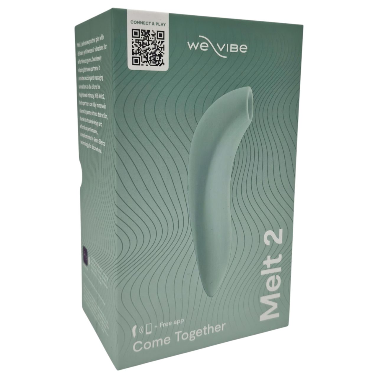 We-Vibe Melt 2 – App-vezérelt léghullámos csiklóizgató (türkiz) We-Vibe Melt 2 – App-vezérelt léghullámos csiklóizgató (türkiz)