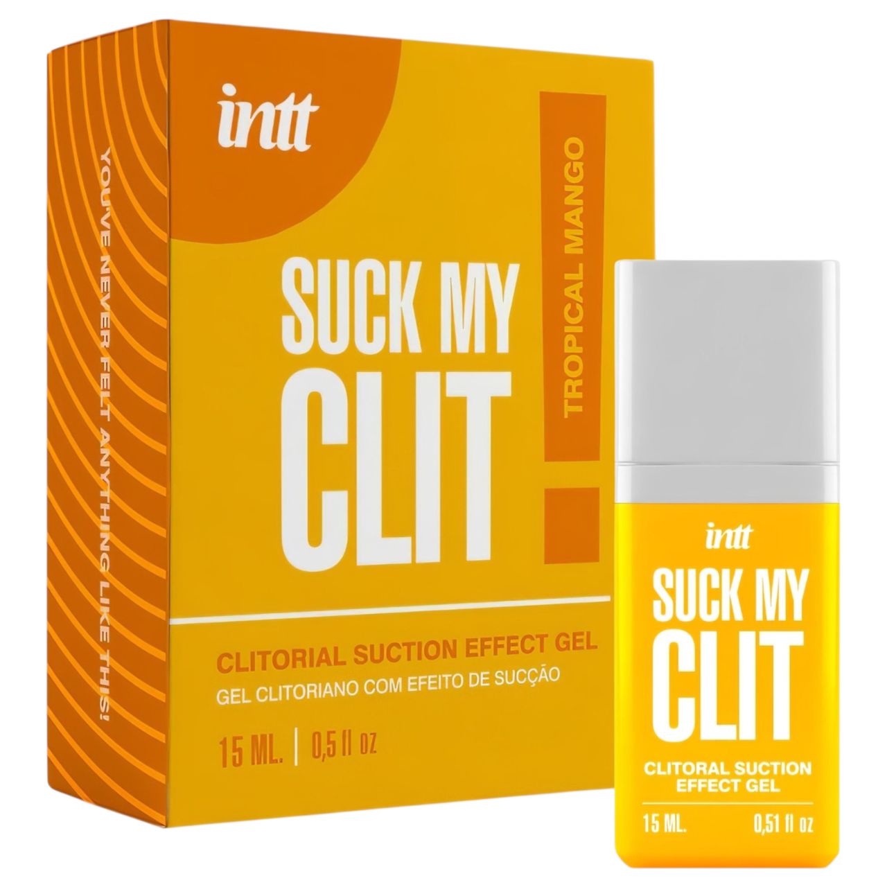 Intt Suck My Clit - klitorisz stimuláló gél nőknek - mangó (15 ml) Intt Suck My Clit - klitorisz stimuláló gél nőknek - mangó (15 ml)