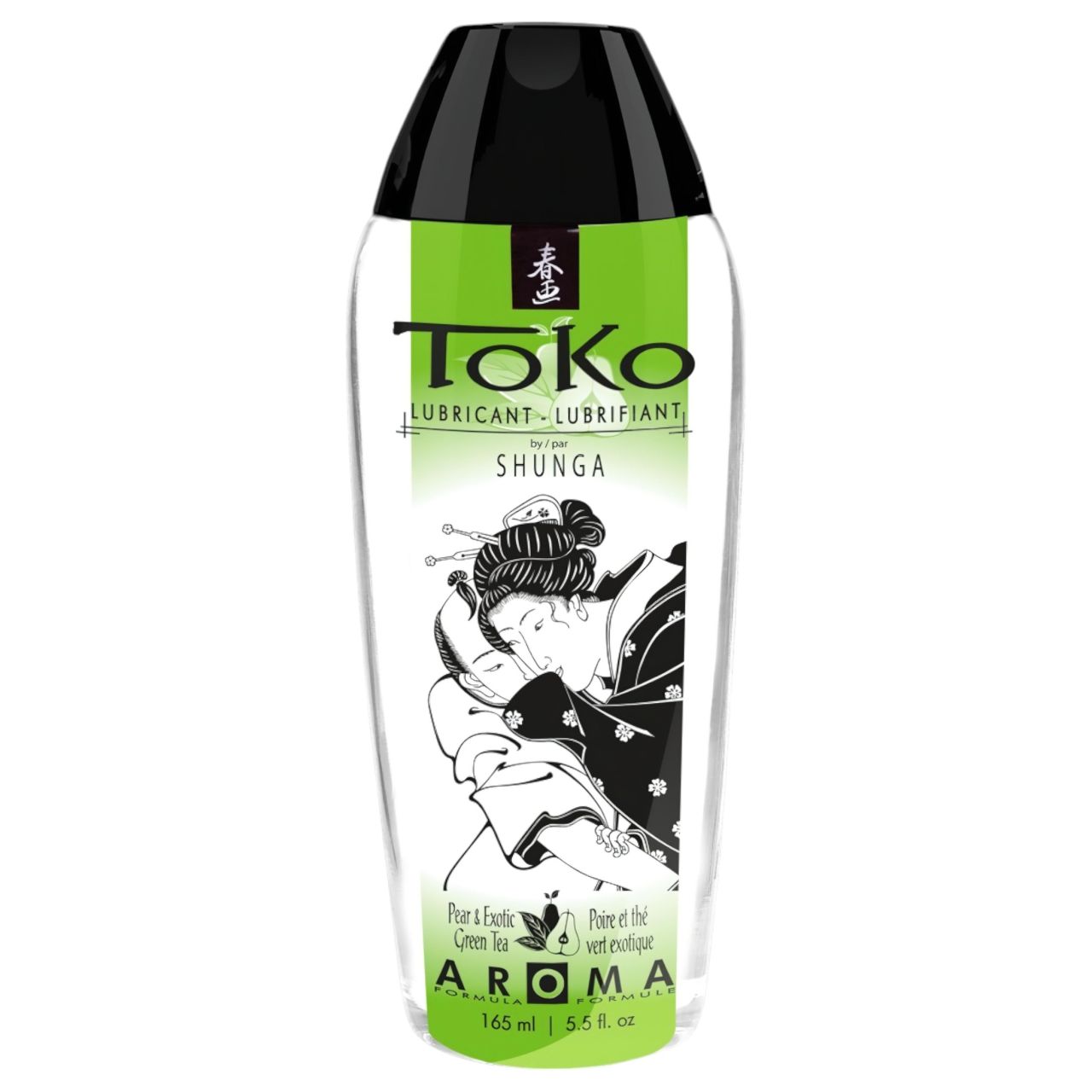 Shunga Toko - vízbázisú síkosító - körtés zöld tea (165 ml) Shunga Toko - vízbázisú síkosító - körtés zöld tea (165 ml)