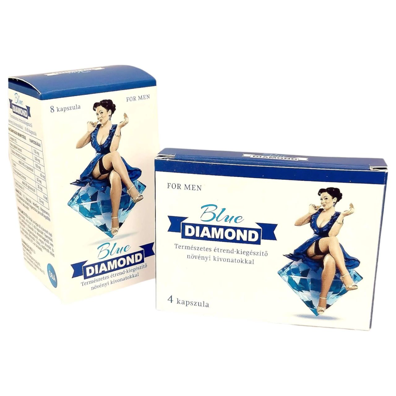 Blue Diamond - természetes étrend kiegészítő férfiaknak (8 db)