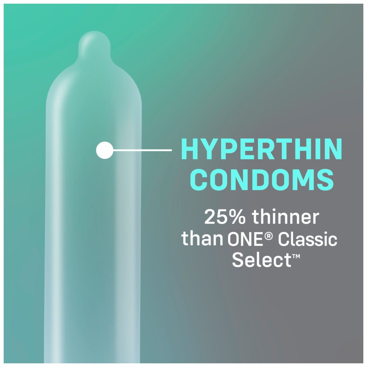 ONE Hyperthin - extra vékony óvszer (12 db)