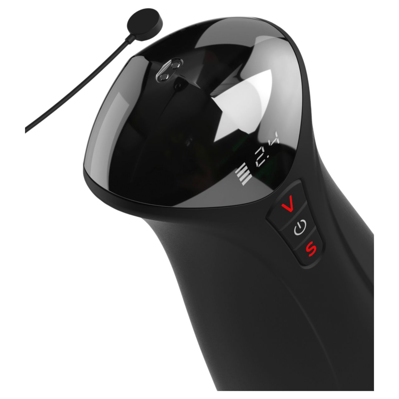 PDX Elite Fuck-O-Mat Pro XL - stimulált szívó rezgő maszturbátor (fekete) PDX Elite Fuck-O-Mat Pro XL - stimulált szívó rezgő maszturbátor (fekete)