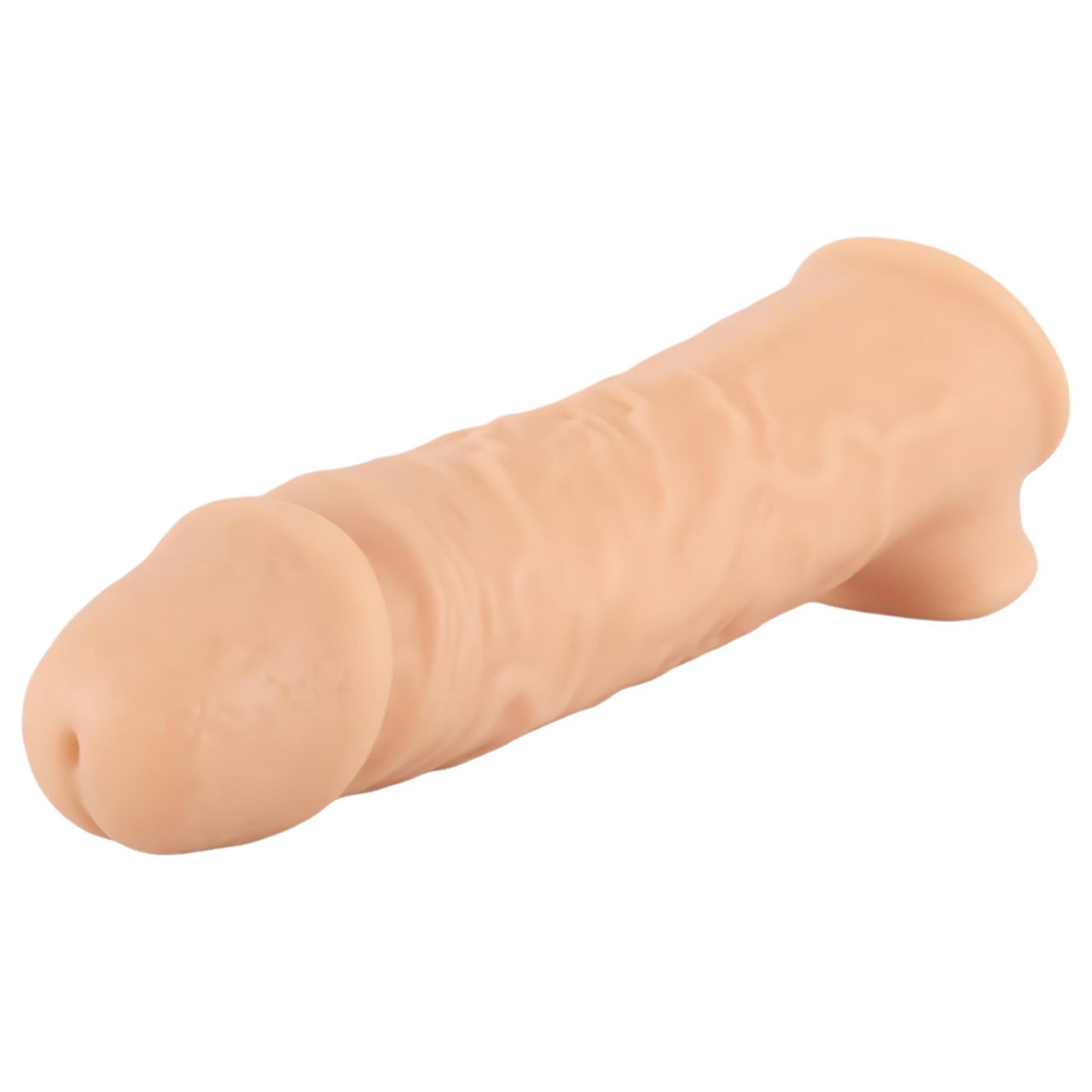 realistixxx - heregyűrűs péniszköpeny - 16 cm (testszínű) realistixxx - heregyűrűs péniszköpeny - 16 cm (testszínű)