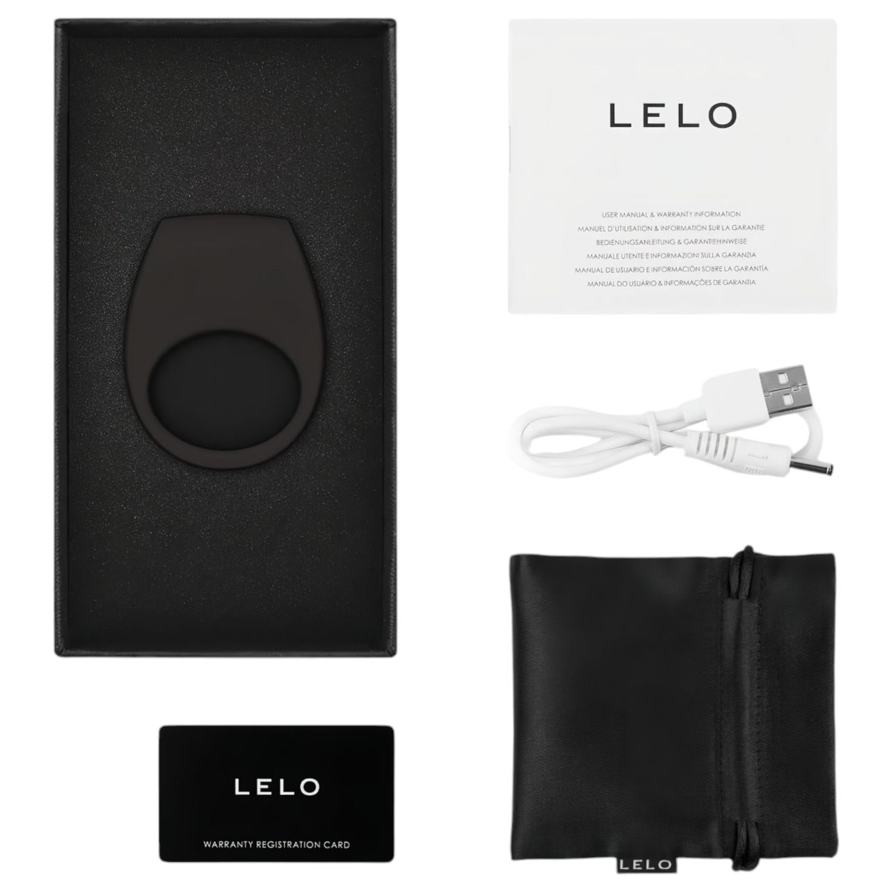 LELO Tor 3 – App-vezérelt vibrációs péniszgyűrű, férfiaknak (fekete) LELO Tor 3 – App-vezérelt vibrációs péniszgyűrű, férfiaknak (fekete)
