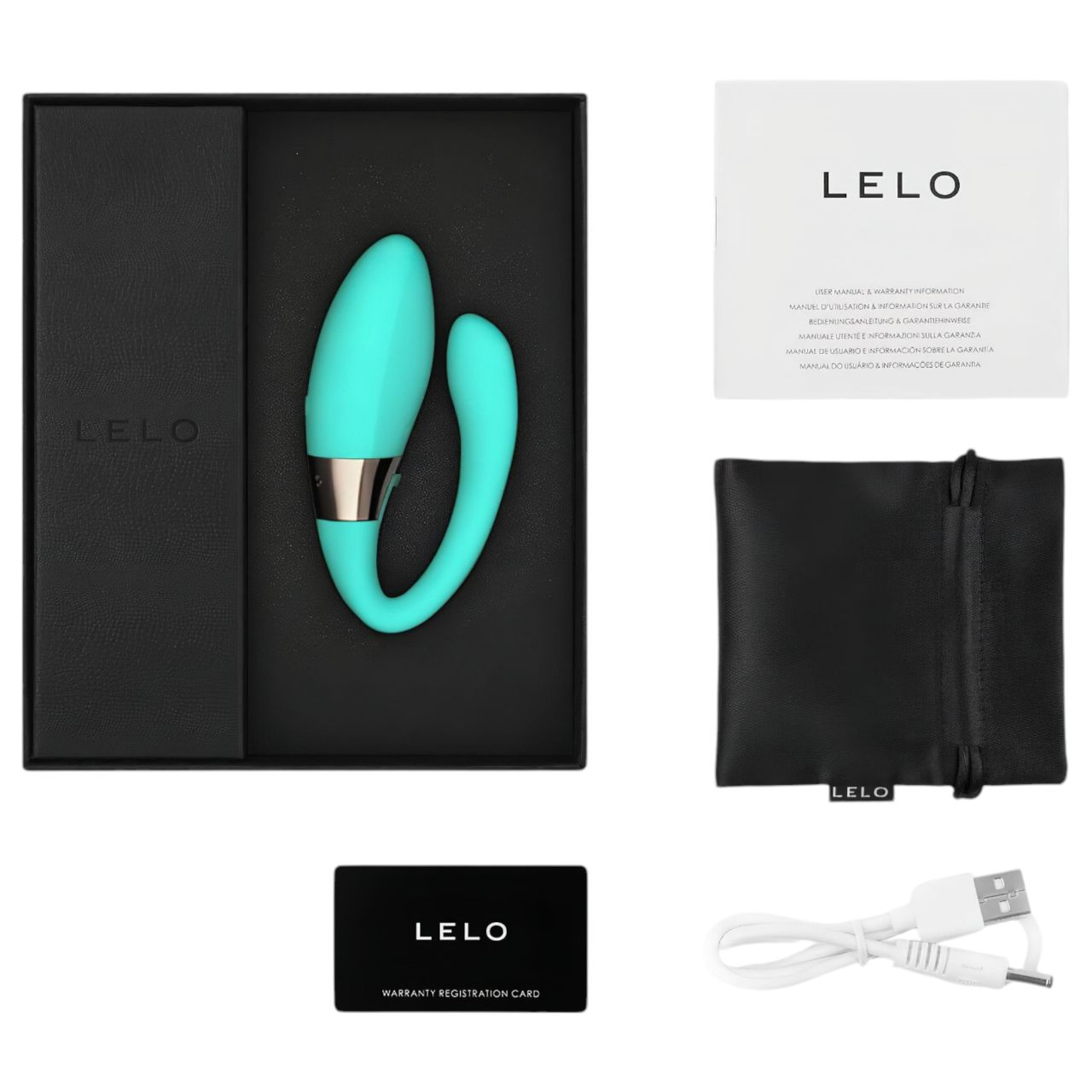 LELO Tiani Harmony – App-vezérelt párvibrátor (türkiz) LELO Tiani Harmony – App-vezérelt párvibrátor (türkiz)