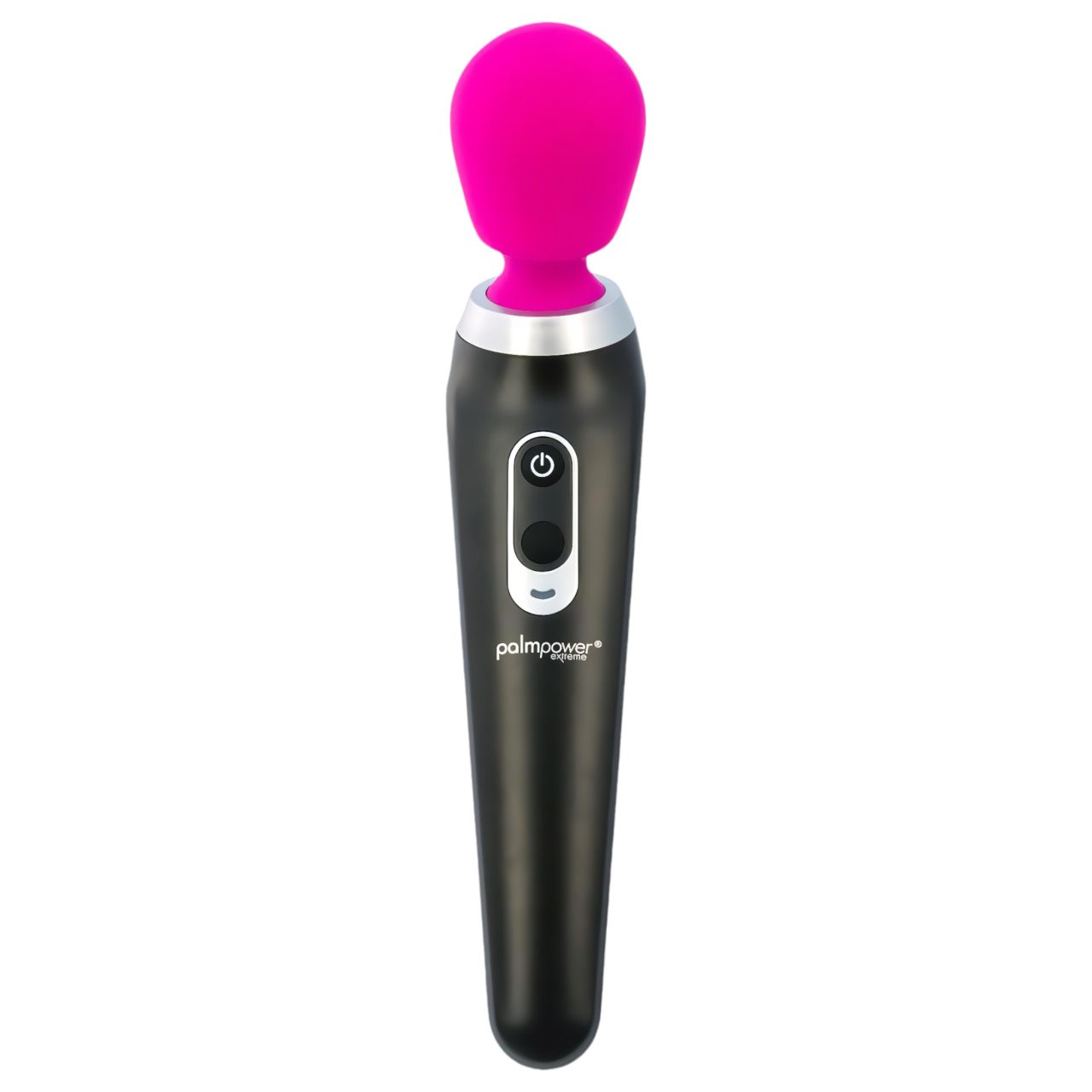 PalmPower Extreme Wand - akkus masszírozó vibrátor (pink-fekete) PalmPower Extreme Wand - akkus masszírozó vibrátor (pink-fekete)