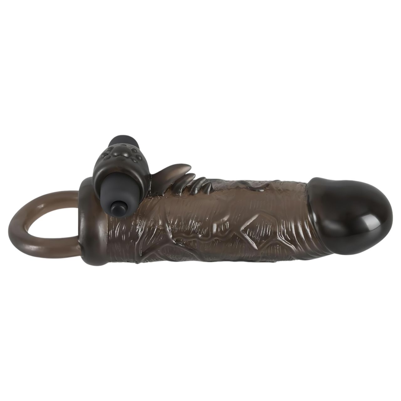 Rebel Regular - vibrációs péniszköpeny (19 cm) Rebel Regular - vibrációs péniszköpeny (19 cm)