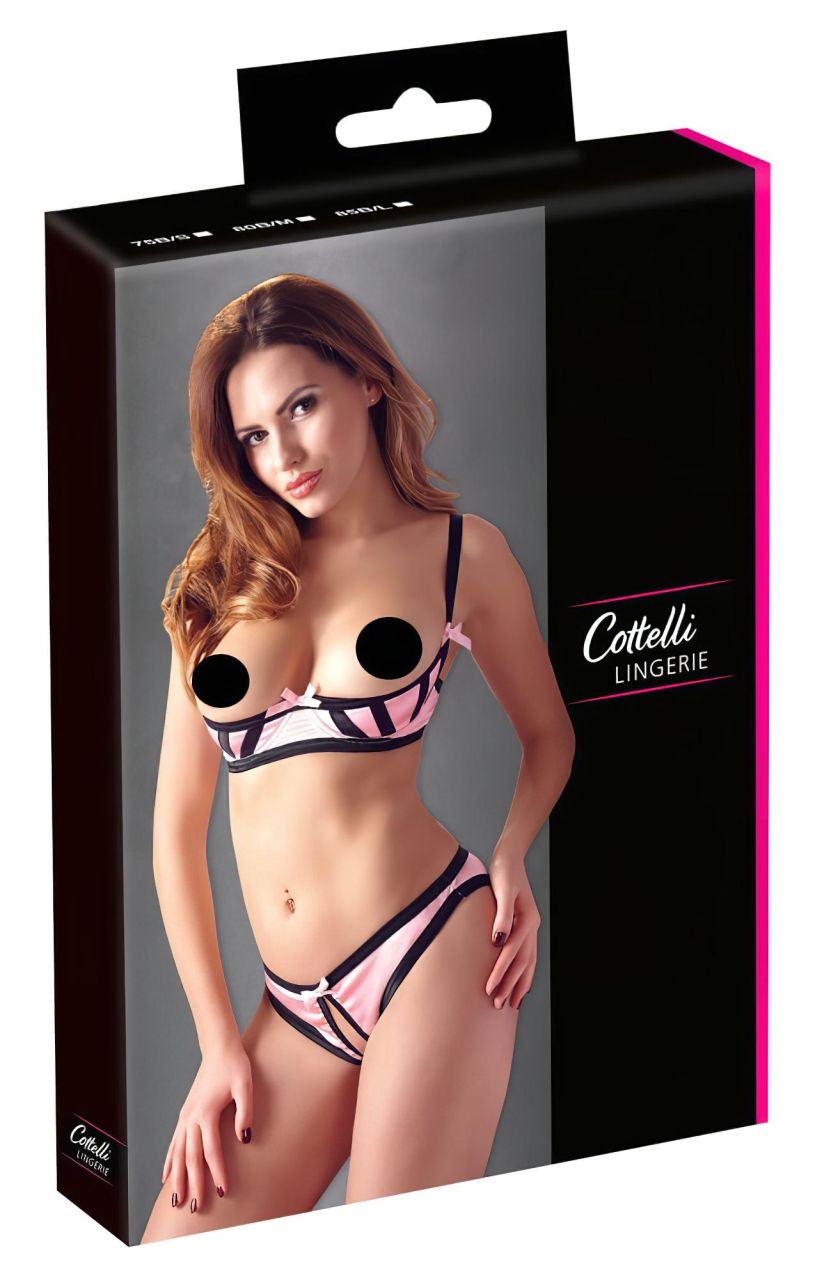 Cottelli - csíkos mellemelő szett