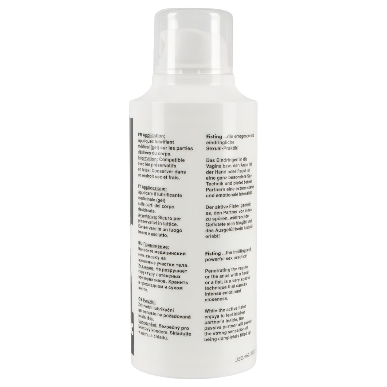 Fisting (öklöző) síkosító (500 ml)