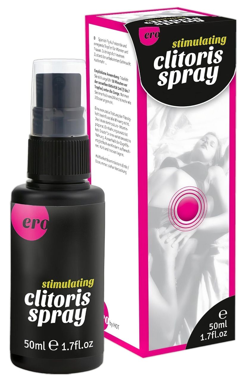 HOT Clitoris Spray - klitorisz stimuláló vágyfokozó (50 ml) HOT Clitoris Spray - klitorisz stimuláló vágyfokozó (50 ml)