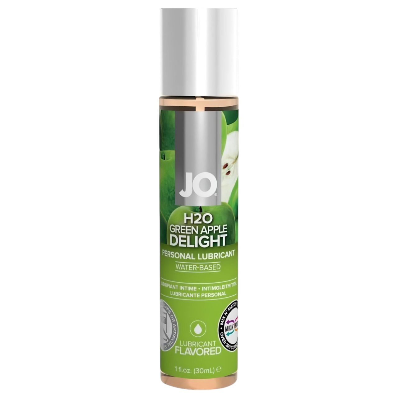 System JO - H2O - vízbázisú síkosító - zöldalmás (30 ml) System JO - H2O - vízbázisú síkosító - zöldalmás (30 ml)