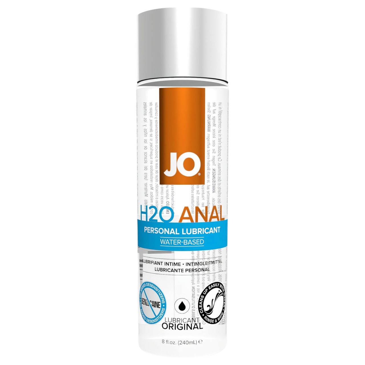 System JO - H2O Anal Original - vízbázisú anál síkosító (240 ml) System JO - H2O Anal Original - vízbázisú anál síkosító (240 ml)