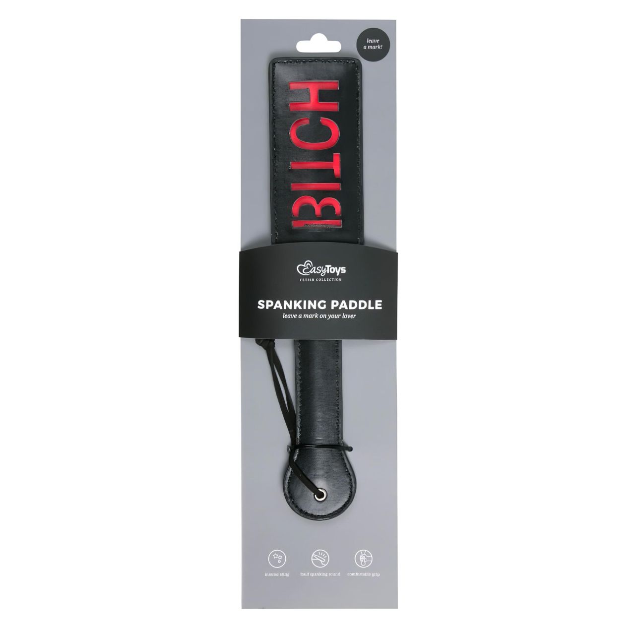 EasyToys Bitch - műbőr paskoló (fekete) EasyToys Bitch - műbőr paskoló (fekete)