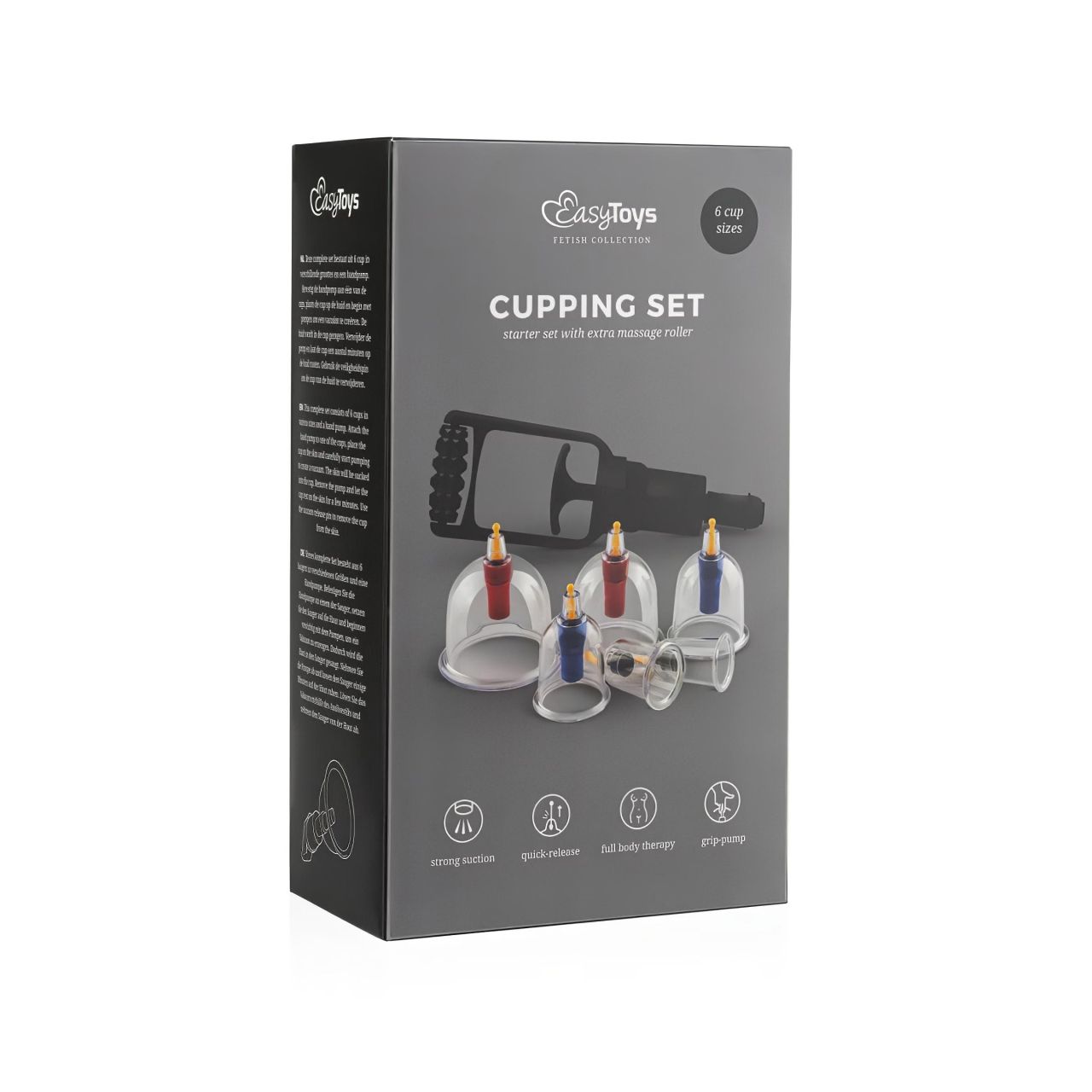 EasyToys Cupping - szívó pumpa szett (6 részes) EasyToys Cupping - szívó pumpa szett (6 részes)