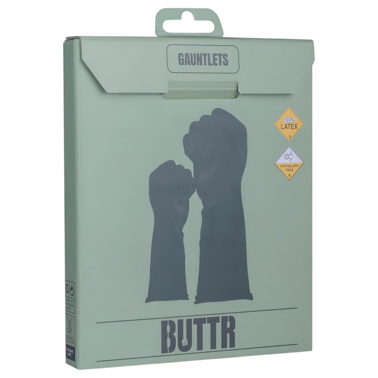 BUTTR Gauntlets - latex fisting, ökölszex kesztyű (fekete) BUTTR Gauntlets - latex fisting, ökölszex kesztyű (fekete)