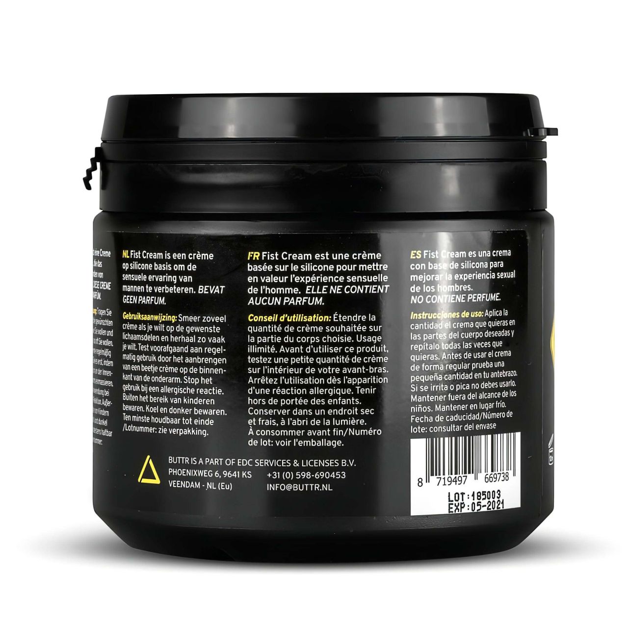 BUTTR Fisting Cream - öklöző síkosító krém (500 ml) BUTTR Fisting Cream - öklöző síkosító krém (500 ml)