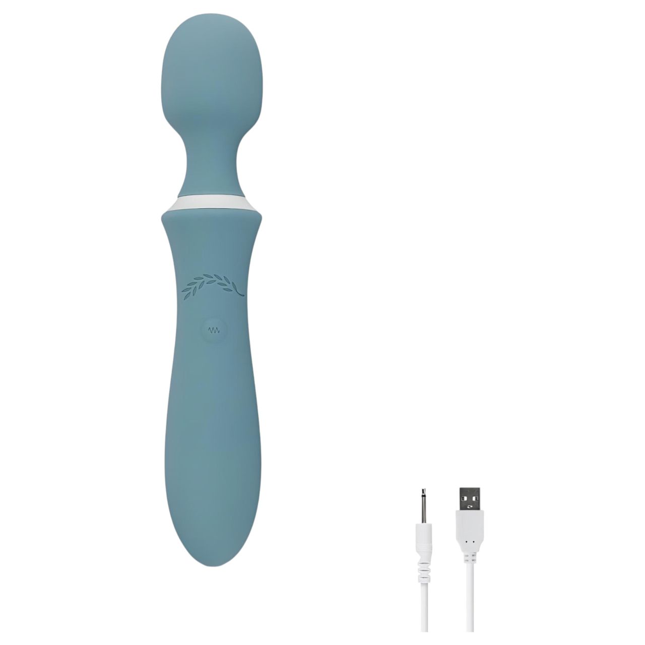 Bloom Orchid Wand - akkus, masszírozó vibrátor (türkiz)