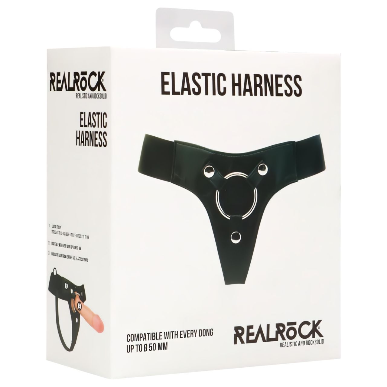 RealRock Elastic - alsó, felcsatolható termékhez (fekete) RealRock Elastic - alsó, felcsatolható termékhez (fekete)