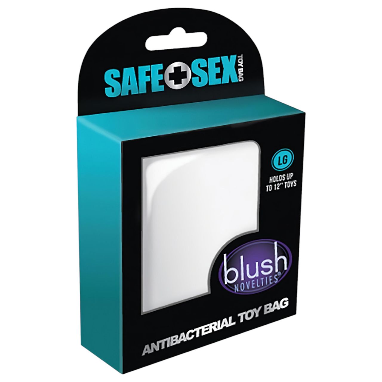 Safe Sex - antibakteriális diszkrét tároló táska (fehér, L) Safe Sex - antibakteriális diszkrét tároló táska (fehér, L)