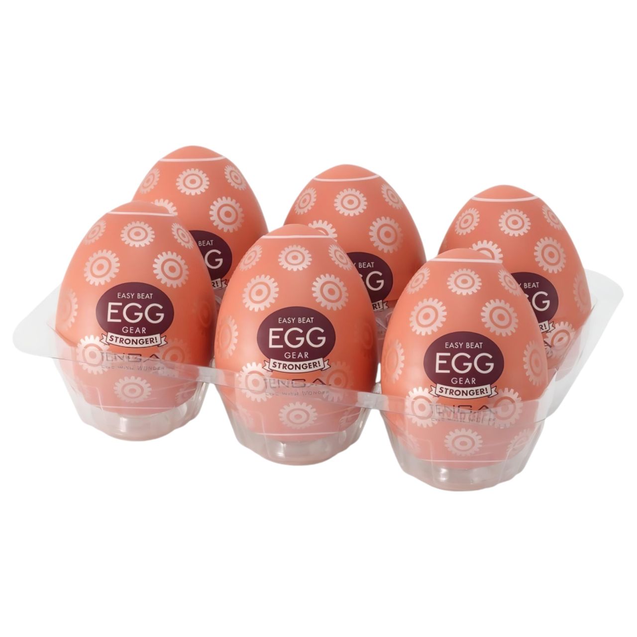 TENGA Egg Gear Stronger - tojás maszturbátor (6 db) TENGA Egg Gear Stronger - tojás maszturbátor (6 db)