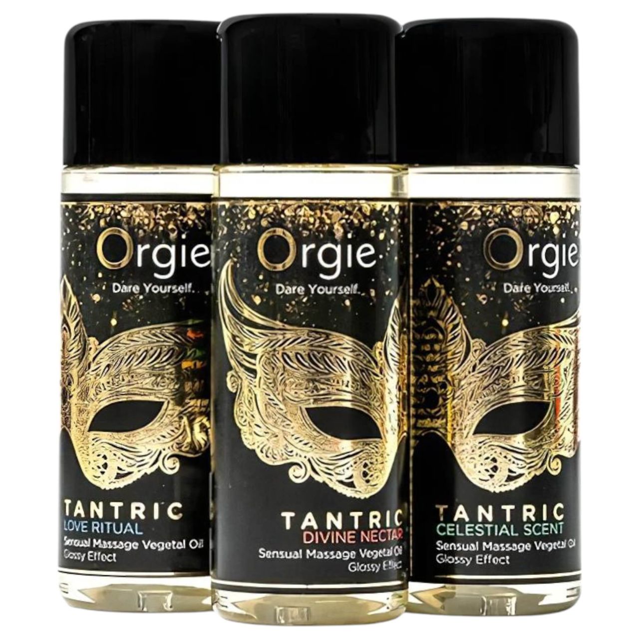 Orgie Tantric - érzéki masszázsolaj szett (3x30 ml) Orgie Tantric - érzéki masszázsolaj szett (3x30 ml)
